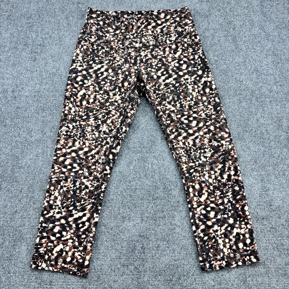 lululemon Women's Size 8 Abstract Print High Rise Full Length Leggings 28.5"